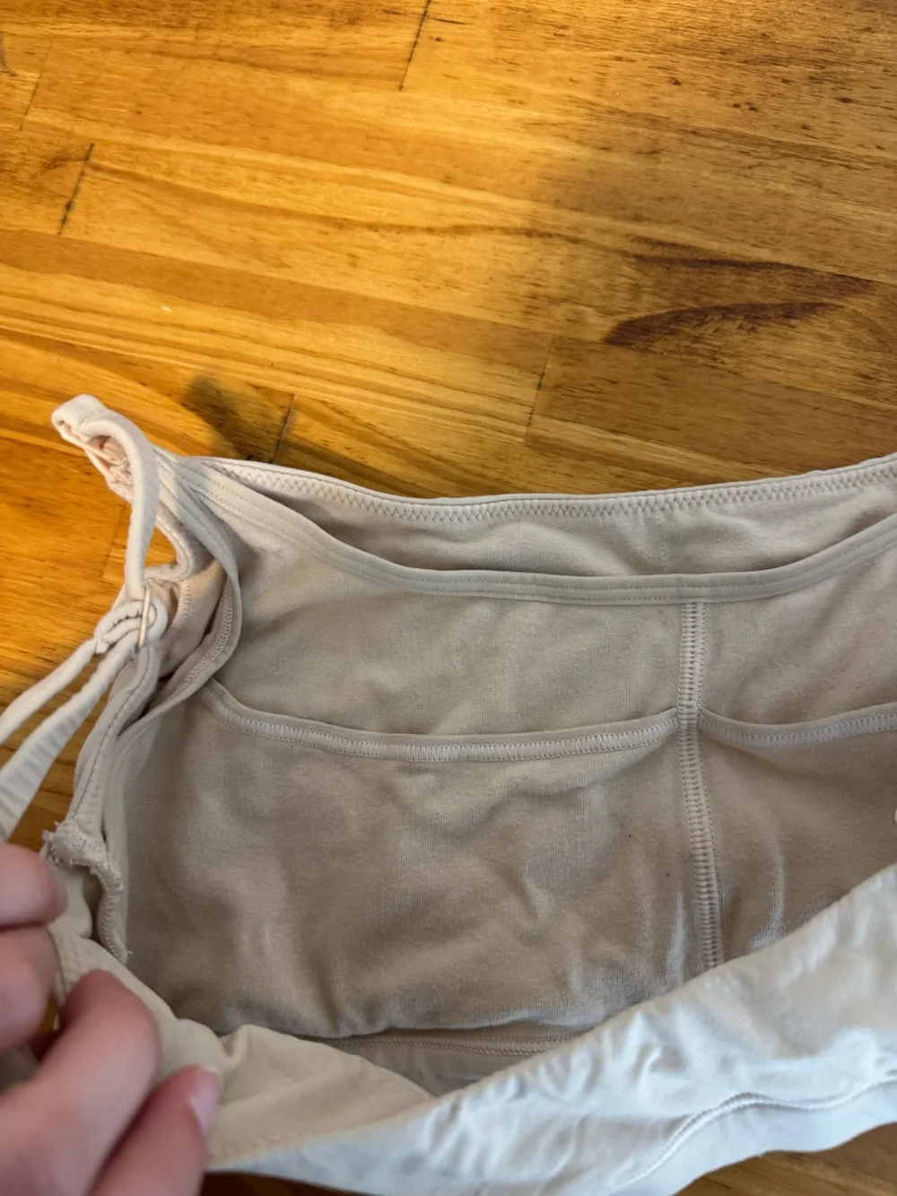 Skims Maternity Pumping Scoop Bralette Bra Nude Size Large - Picture 4 of 6